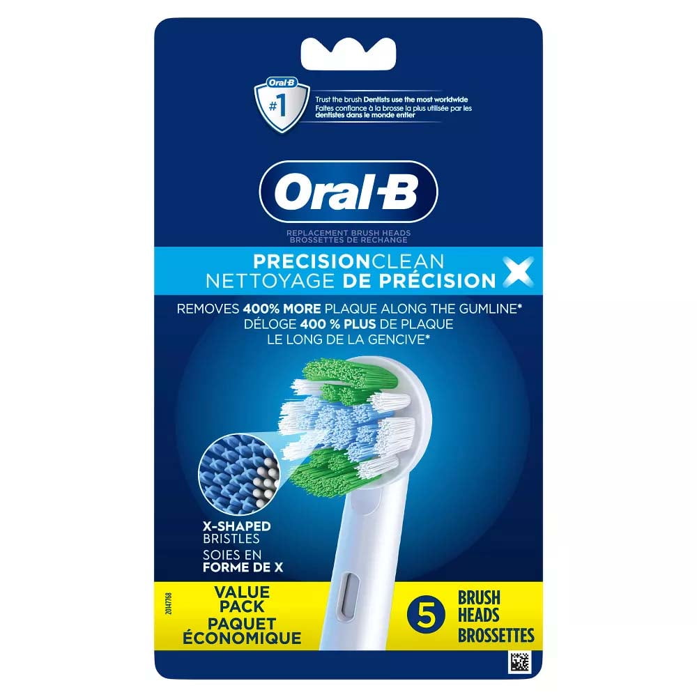 Oral B Precision Clean 5 Replacement Brush Heads - GOODSZON Discount Store