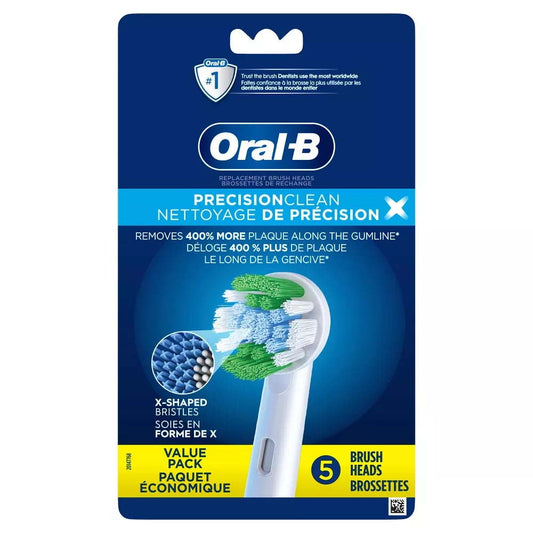 Oral B Precision Clean 5 Replacement Brush Heads - GOODSZON Discount Store
