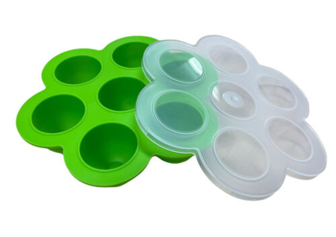 Adkwse Baby Food Freezer Tray Food Storage Container with Clip-on Lid Pack of 3 - GOODSZON Discount Store