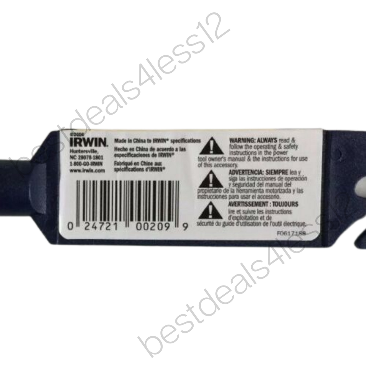 Irwin 322047 3/4" X 8" Speed Plus Hammer 2 Cutter Drill Bit Pack of 2 - GOODSZON Discount Store