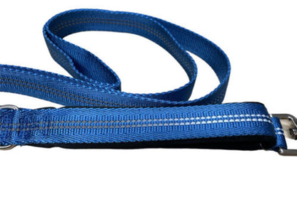 Good2Go Reflective Padded Lead for dogs Blue 6 ft. - GOODSZON Discount Store
