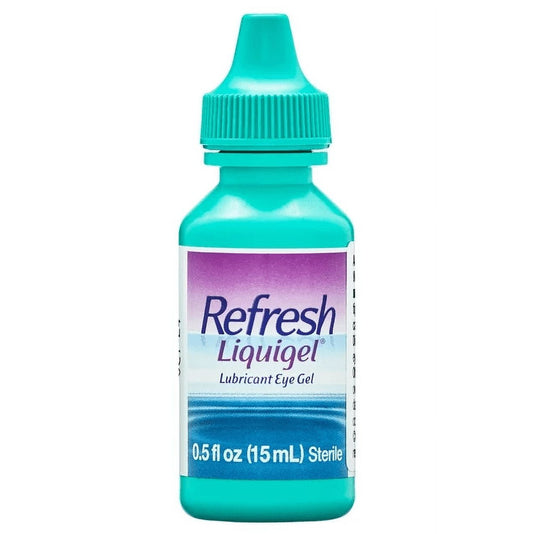Refresh Liquigel Lubricant Eye Gel Drops, 0.5 Fl Oz Sterile - GOODSZON Discount Store
