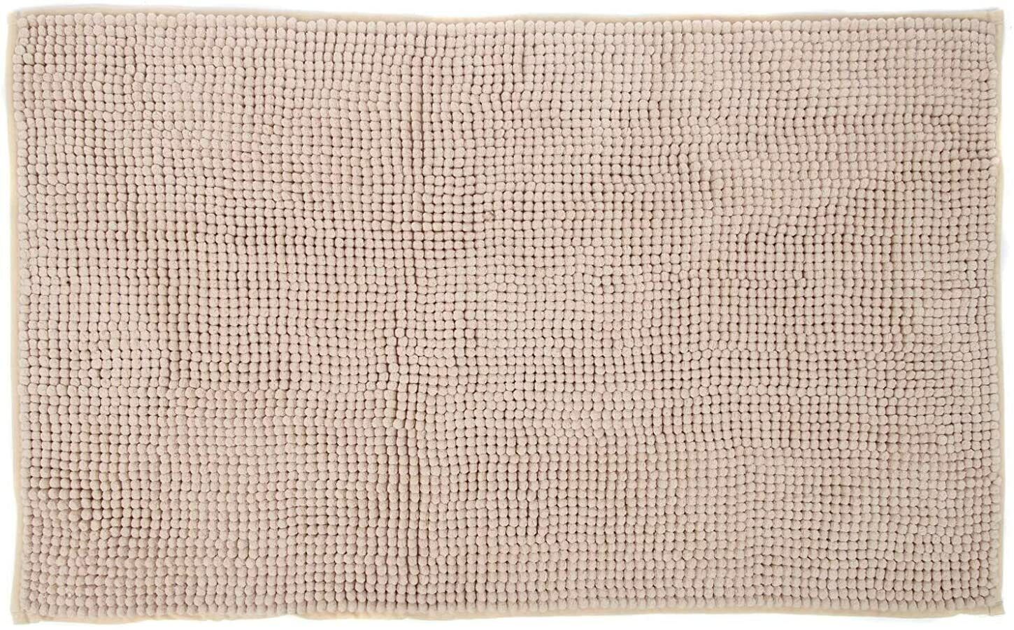 Absorbent Super Soft Bath Mat Large Size, Beige 21" x 34" - GOODSZON Discount Store