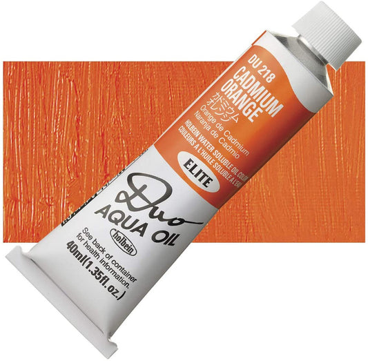 Holbein Duo Aqua Oil Cadmium Orange 40ml - GOODSZON Discount Store