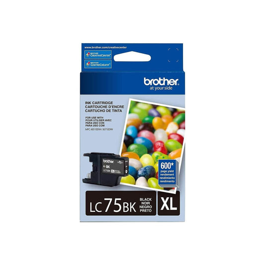 Brother High Yield Black Ink Cartridge LC75BK XL - GOODSZON Discount Store