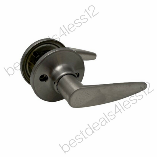 Pamex Door Lever Handle Reversible Set Florence Passage Satin Nickel FLHP03 - GOODSZON Discount Store