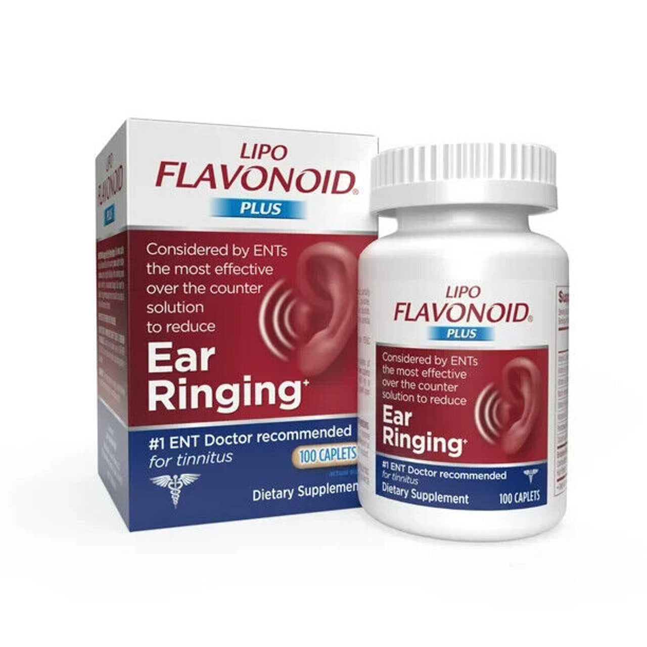 Lipo-Flavonoid Plus Tinnitus Relief for Ringing Ears, 100 capl - GOODSZON Discount Store