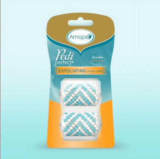 Amope Pedi Perfect Electronic Foot File Exfoliating Brush Refills (2 refills) - GOODSZON Discount Store
