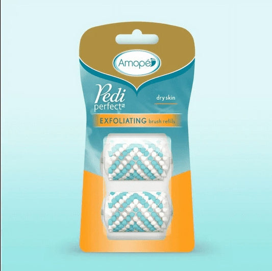 Amope Pedi Perfect Electronic Foot File Exfoliating Brush Refills (2 refills) - GOODSZON Discount Store