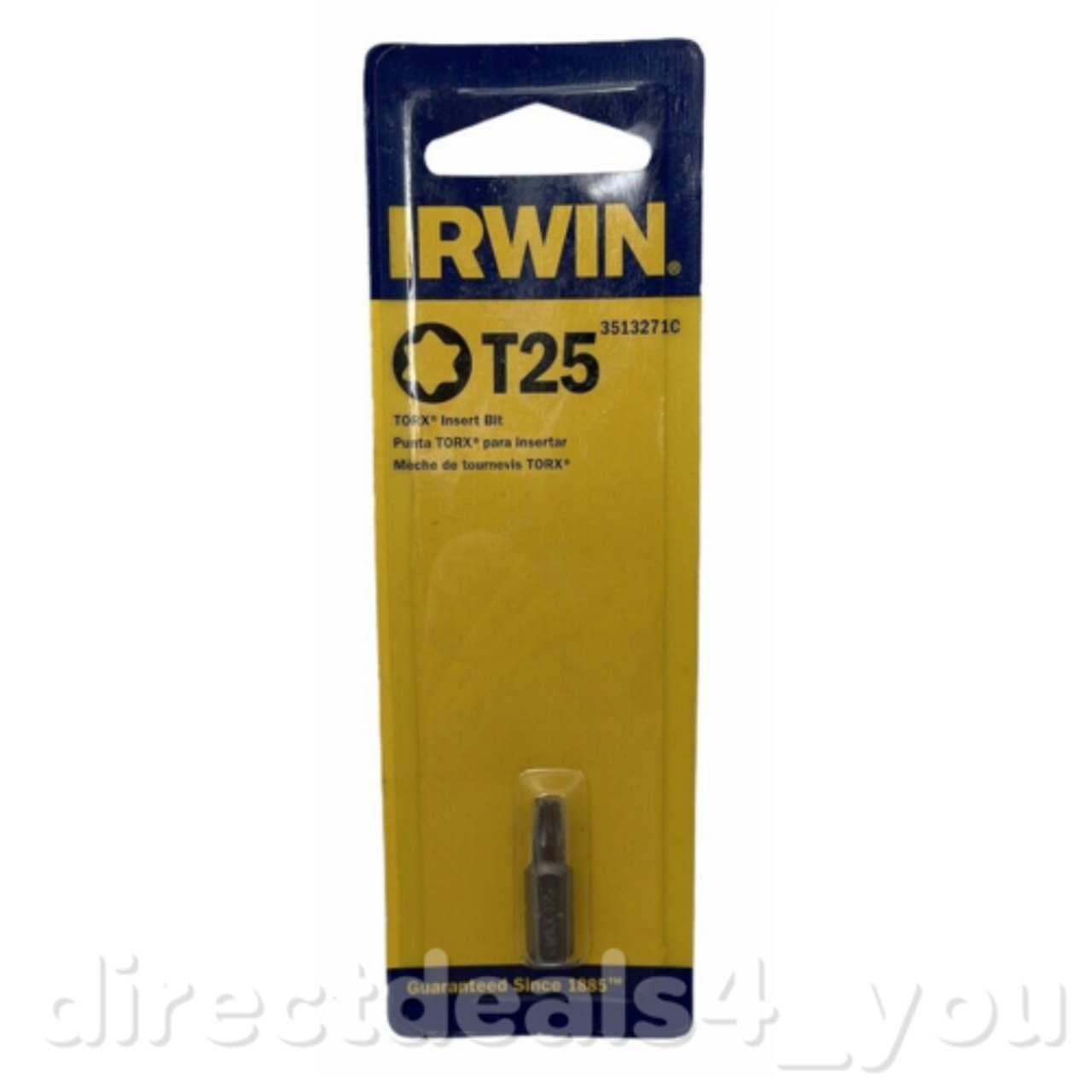 Irwin 3513271C T25 TORX Insert Bit (Pack of 4) - GOODSZON Discount Store