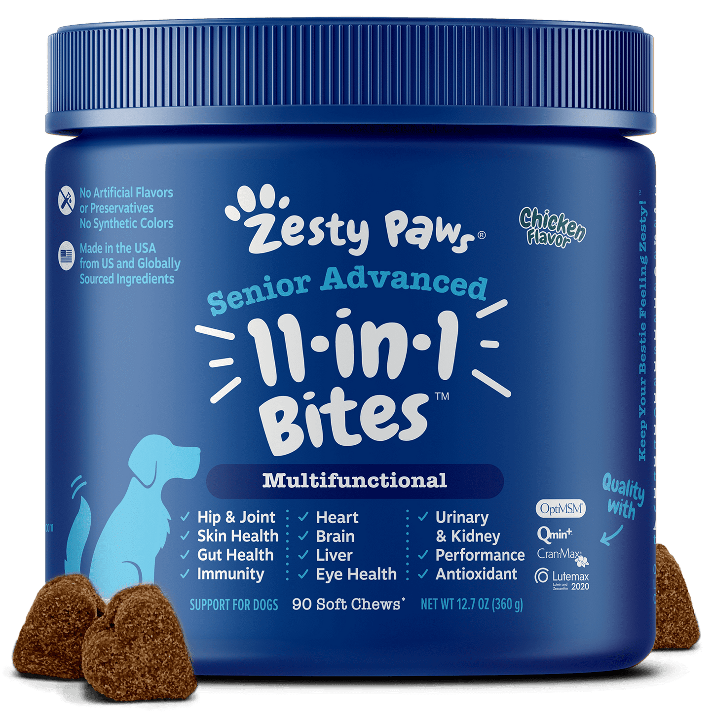 11-in-1 Multivitamin Bites™ Chicken, 90 ct - GOODSZON Discount Store