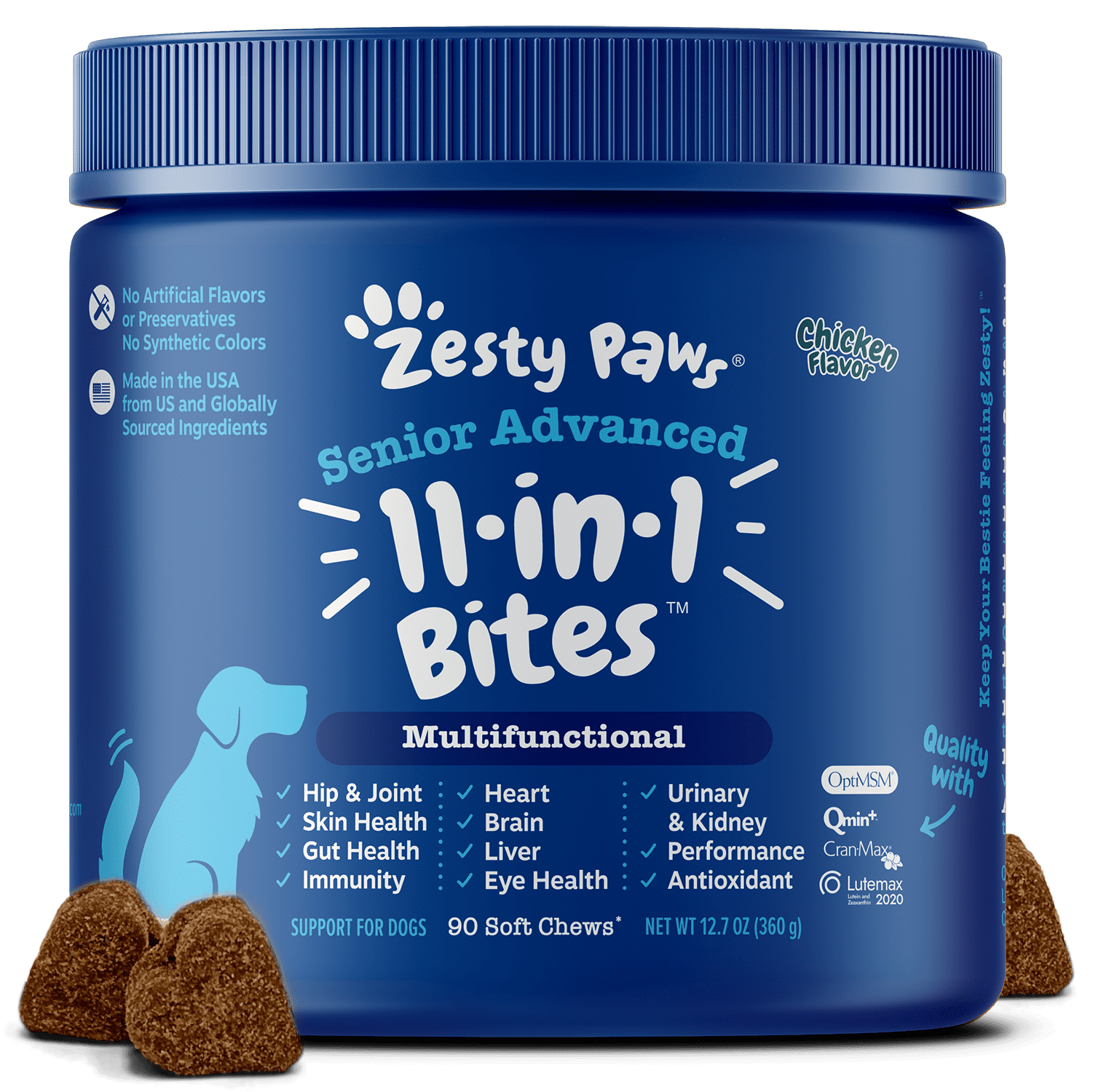 11-in-1 Multivitamin Bites™ Chicken, 90 ct - GOODSZON Discount Store