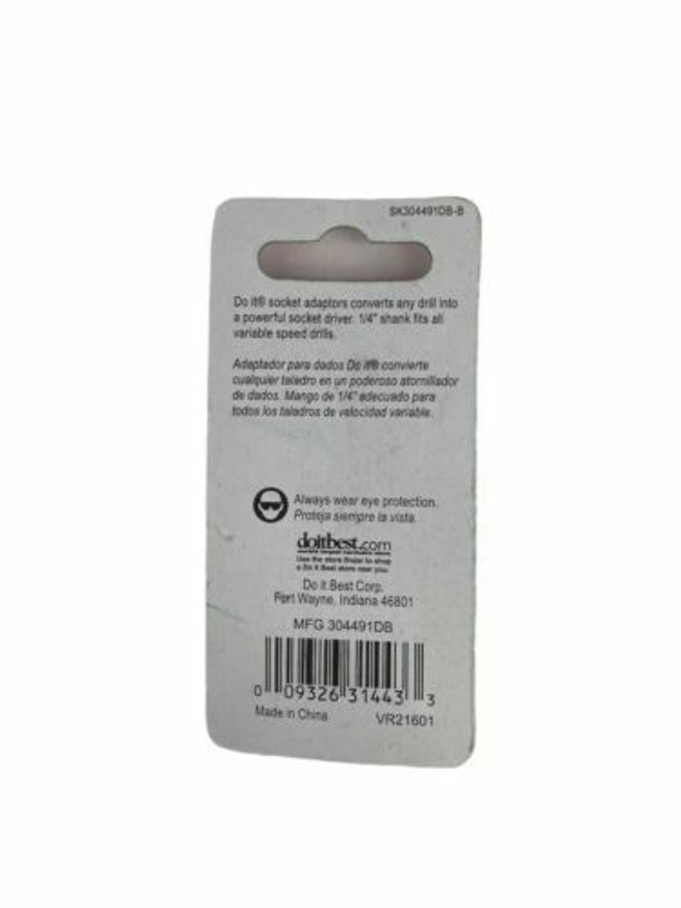 Do it #377147 1/4" 2" Socket Adaptor (Pack of 4)