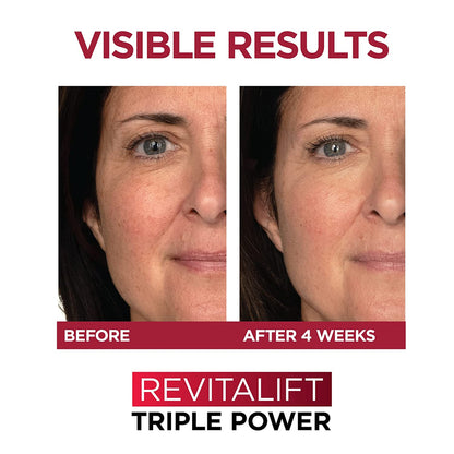 L'Oreal Paris Revitalift Triple Power Anti-Aging Cream Face Moisturizer 1.7 oz - GOODSZON Discount Store