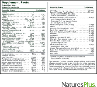 Nature's Plus Source Of Life Multi-Vitamin & Mineral 90 Tabs - GOODSZON Discount Store