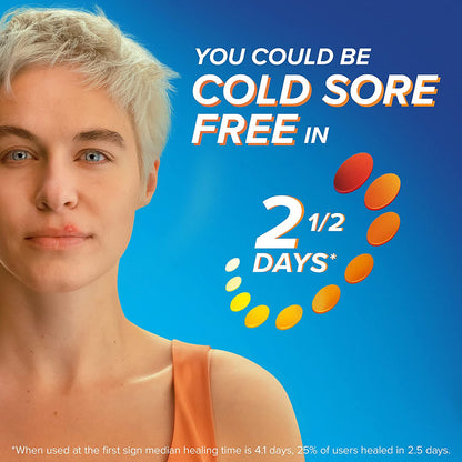 Abreva Docosanol 10% Cream Tube, FDA Approved Treatment for Cold Sore/Fever Blister, 2 grams On the Go Pack - GOODSZON Discount Store