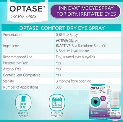 OPTASE Comfort Dry Eye Spray - GOODSZON Discount Store