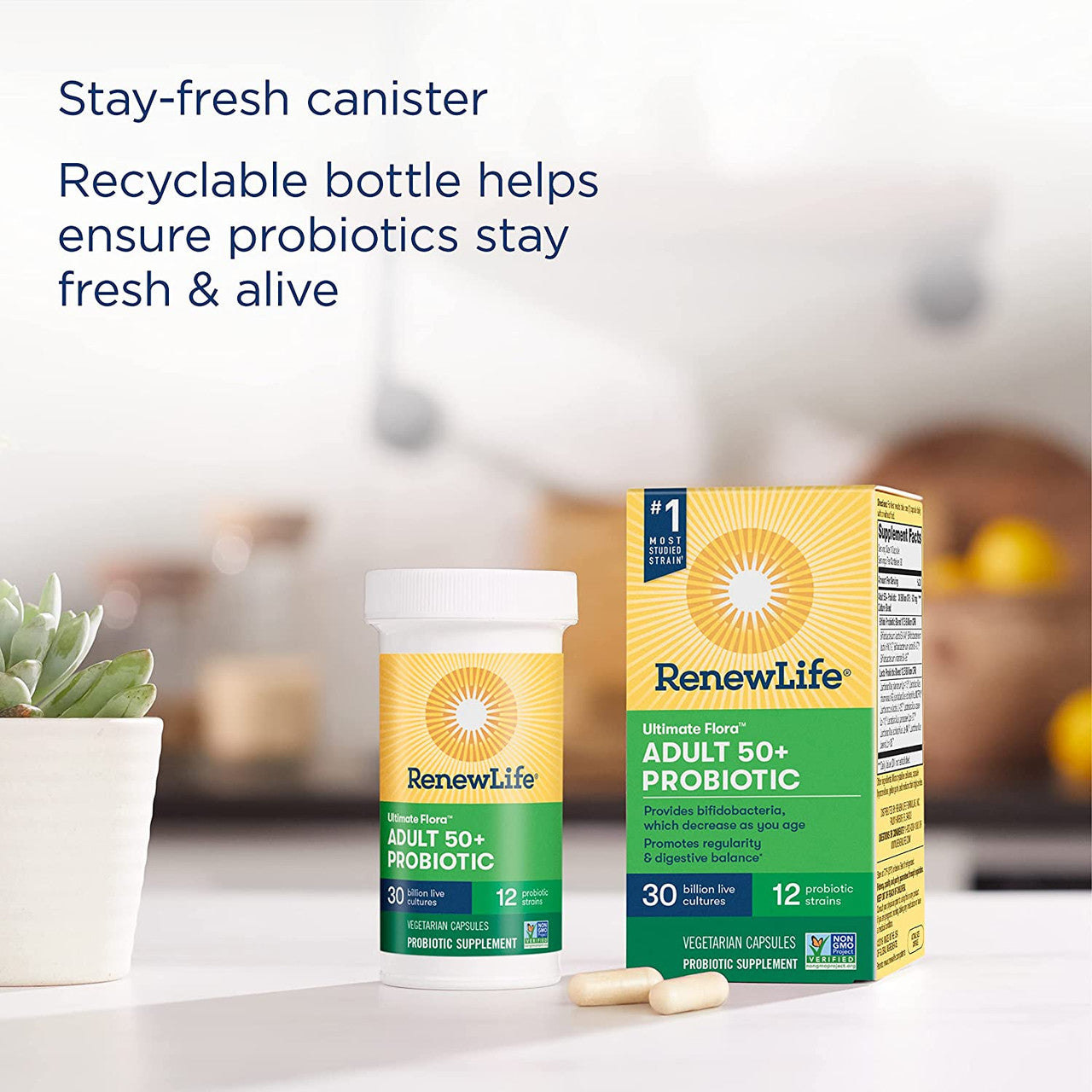 Renew Life Ultimate Flora Adult 50 plus - 60 capsules - GOODSZON Discount Store