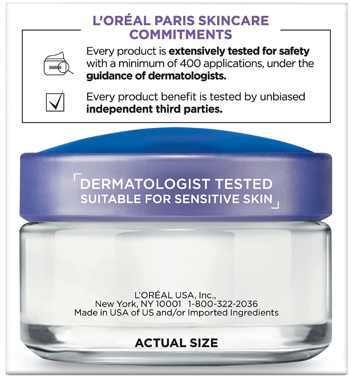 L'Oreal Paris Collagen Moisture Filler Facial Treatment Day Night Cream, Anti-Aging, 1.7 oz - GOODSZON Discount Store