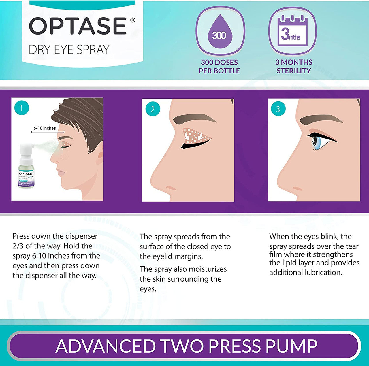 OPTASE Comfort Dry Eye Spray - GOODSZON Discount Store