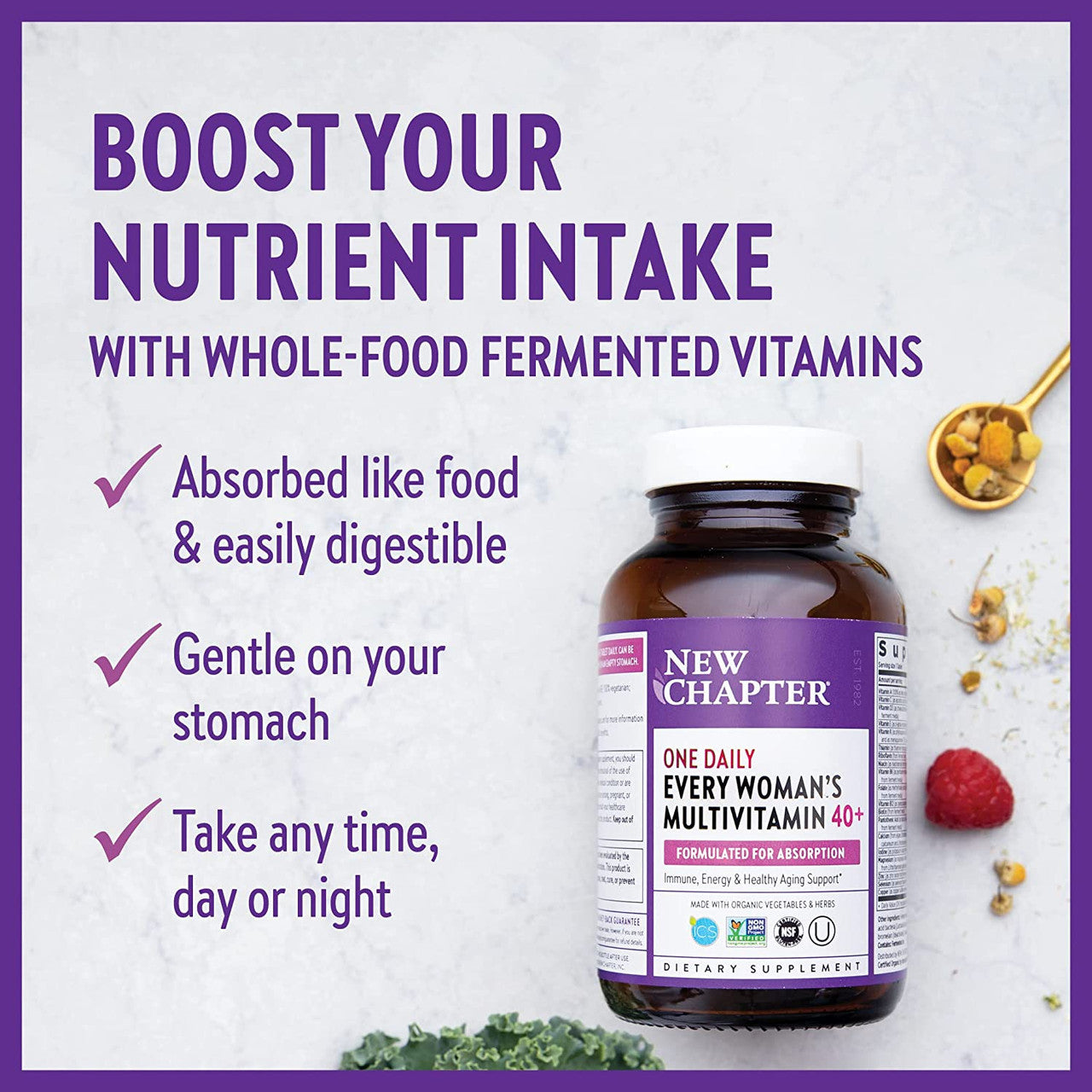 New Chapter Every Woman Multivitamin Tablets, 96 Ct - GOODSZON Discount Store