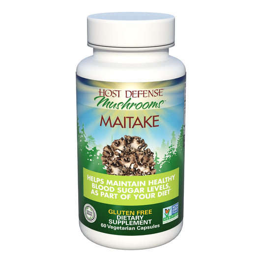 Host Defense, Maitake Capsules, Mushroom Supplement, Unflavored, 60 - GOODSZON Discount Store