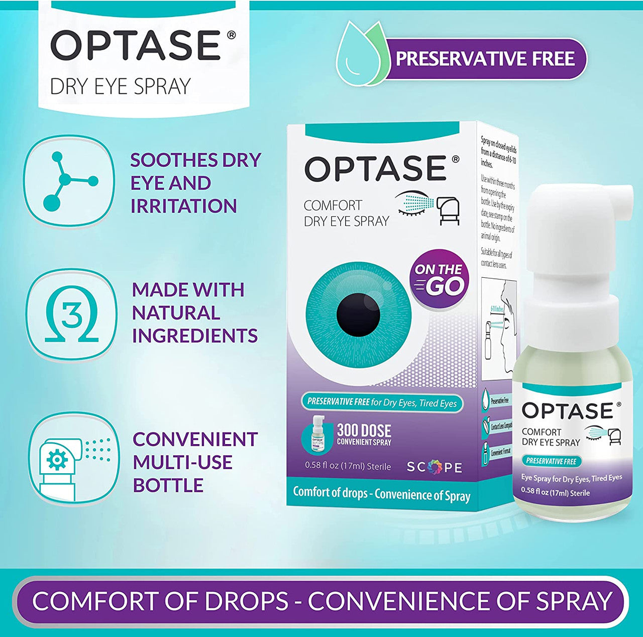 OPTASE Comfort Dry Eye Spray - GOODSZON Discount Store