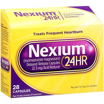 Nexium 24-Hour Delayed Release Heartburn Relief (28-Count Capsules) - GOODSZON Discount Store
