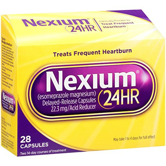 Nexium 24-Hour Delayed Release Heartburn Relief (28-Count Capsules) - GOODSZON Discount Store