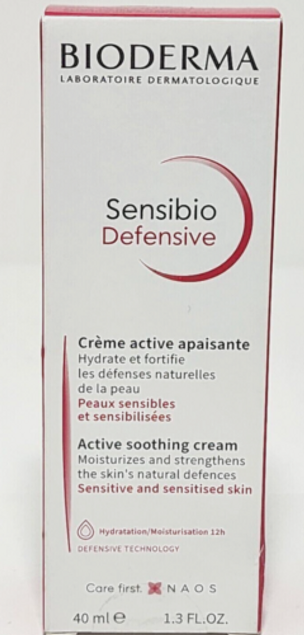 Bioderma Sensibio Defensive Active soothing cream for sensitive skin 1.3oz 9/24 - GOODSZON Discount Store