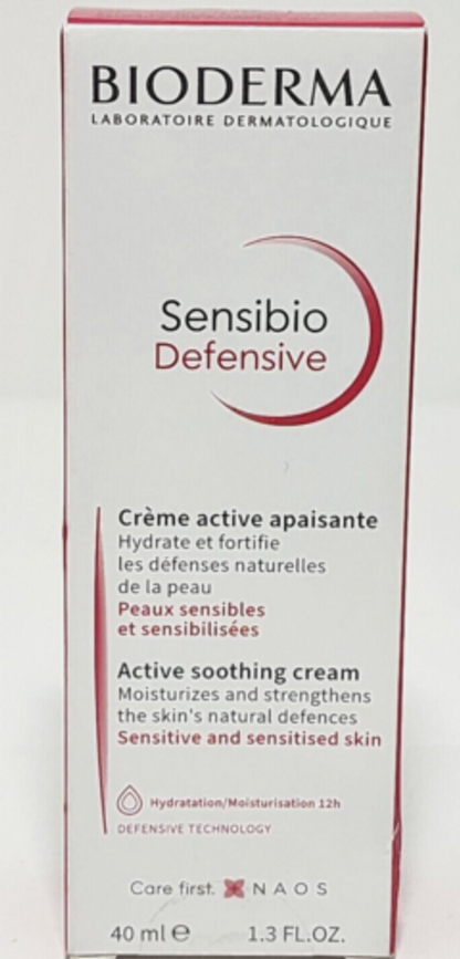Bioderma Sensibio Defensive Active soothing cream for sensitive skin 1.3oz 9/24 - GOODSZON Discount Store
