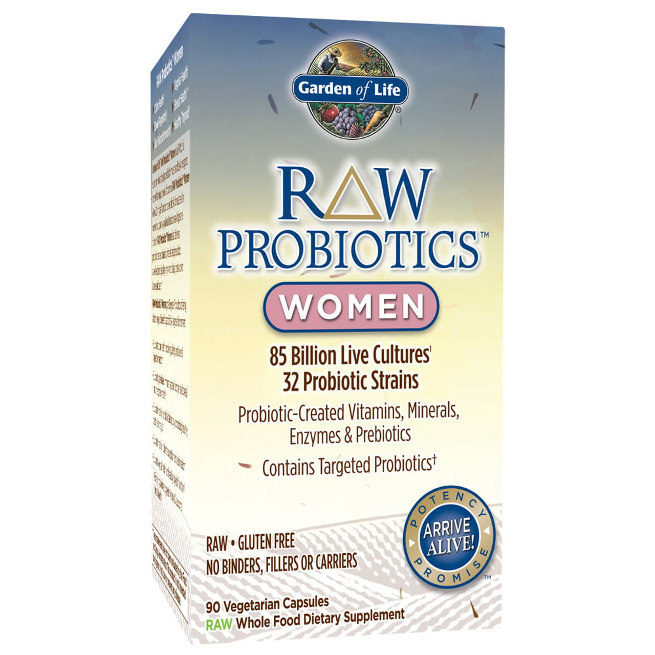 Garden of Life - RAW Probiotics Women - 90 Vegetarian Capsules - GOODSZON Discount Store