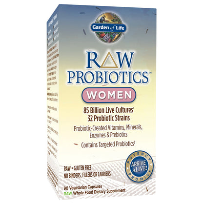Garden of Life - RAW Probiotics Women - 90 Vegetarian Capsules - GOODSZON Discount Store