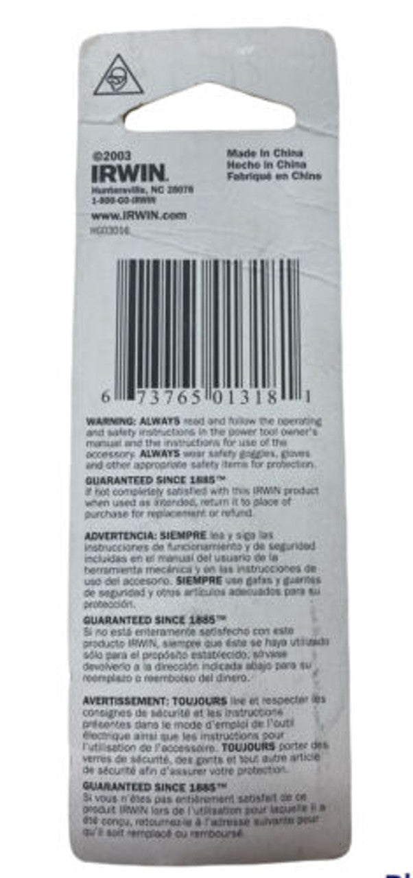 IRWIN 1" Slotted Insert Bit 8-10 Point 3511131C Pack of 6 - GOODSZON Discount Store