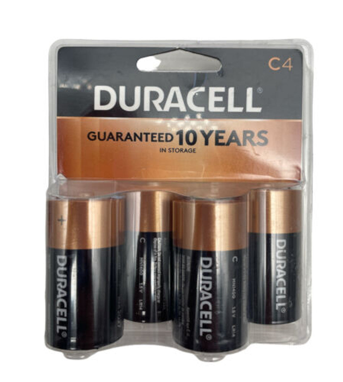 Duracell Coppertop C4 Alkaline Batteries, 4 Count Pack of 2 - GOODSZON Discount Store