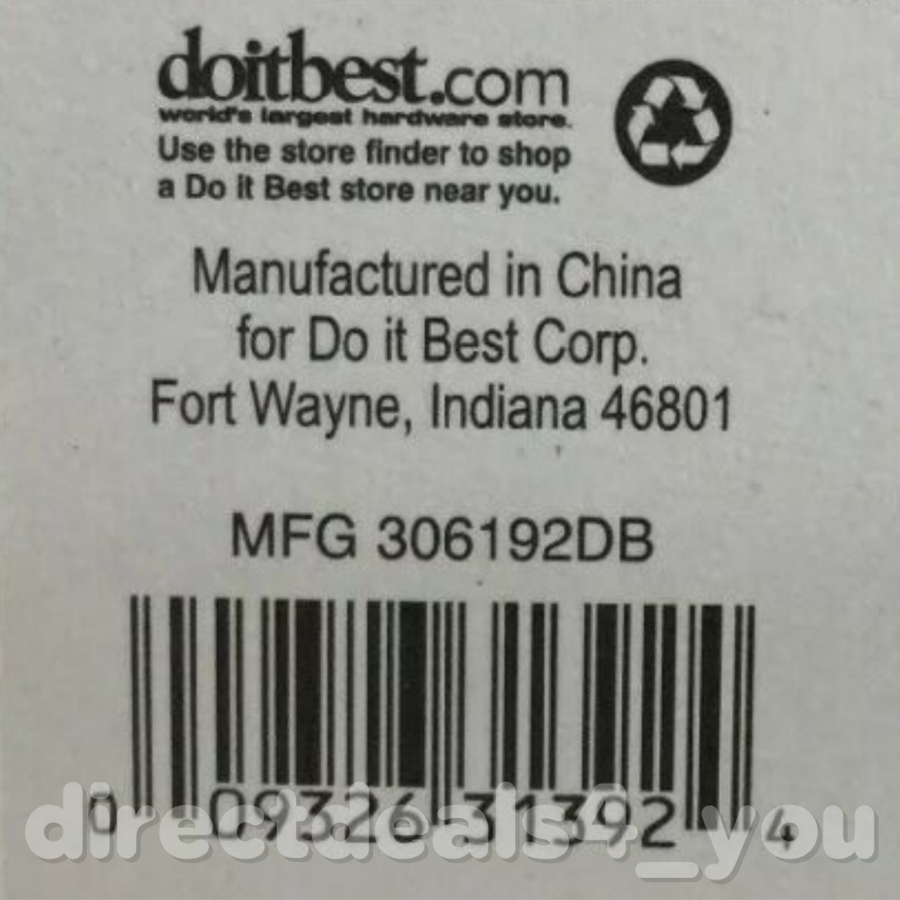 Do It 1" Driver Bit #3-4 376639 Pack of 7 - GOODSZON Discount Store