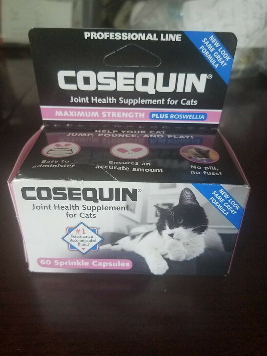 COSEQUIN Joint Health Plus Boswellia CAT Supplement 60 Capsules - GOODSZON Discount Store