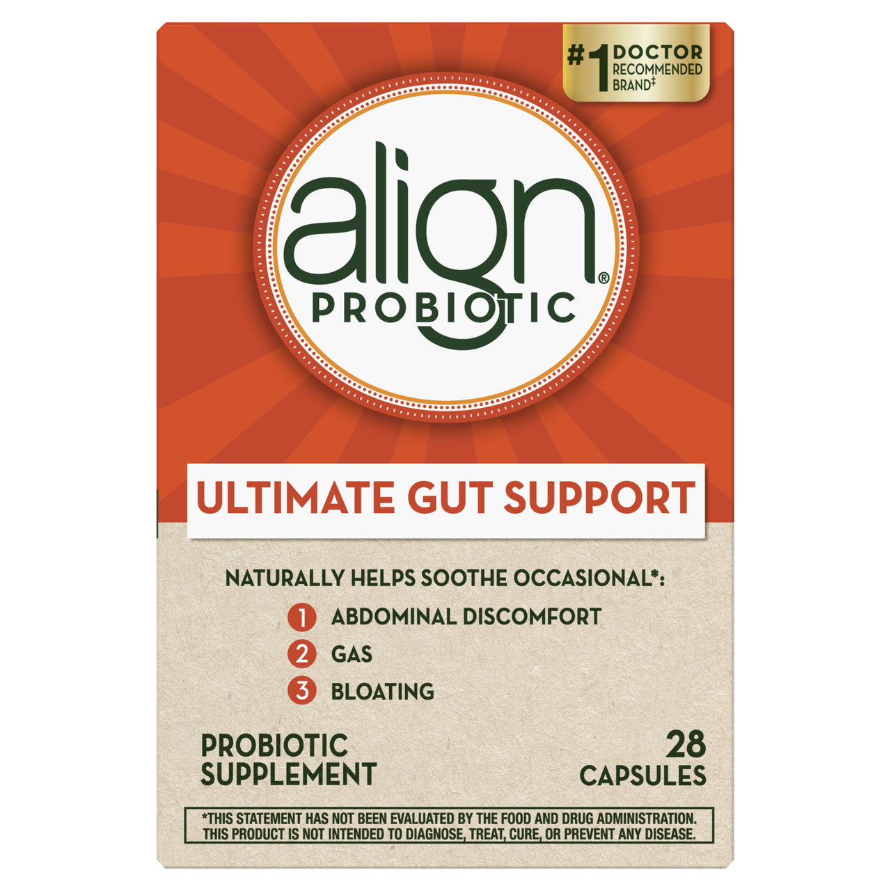 Align Probiotic Daily Digestive Health Supplement 14 Caps Pack 2 - GOODSZON Discount Store