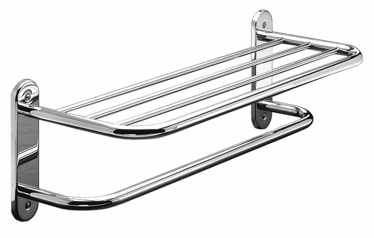 Taymor Towel Shelf,Chrome,8-1/4x26-3/32x9In 01-1044