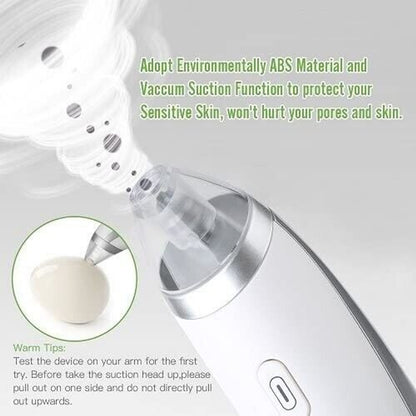 MiroPure Electric Facial Skin Care Blackhead Remover Facial Pore Cleaner Vacuum - GOODSZON Discount Store
