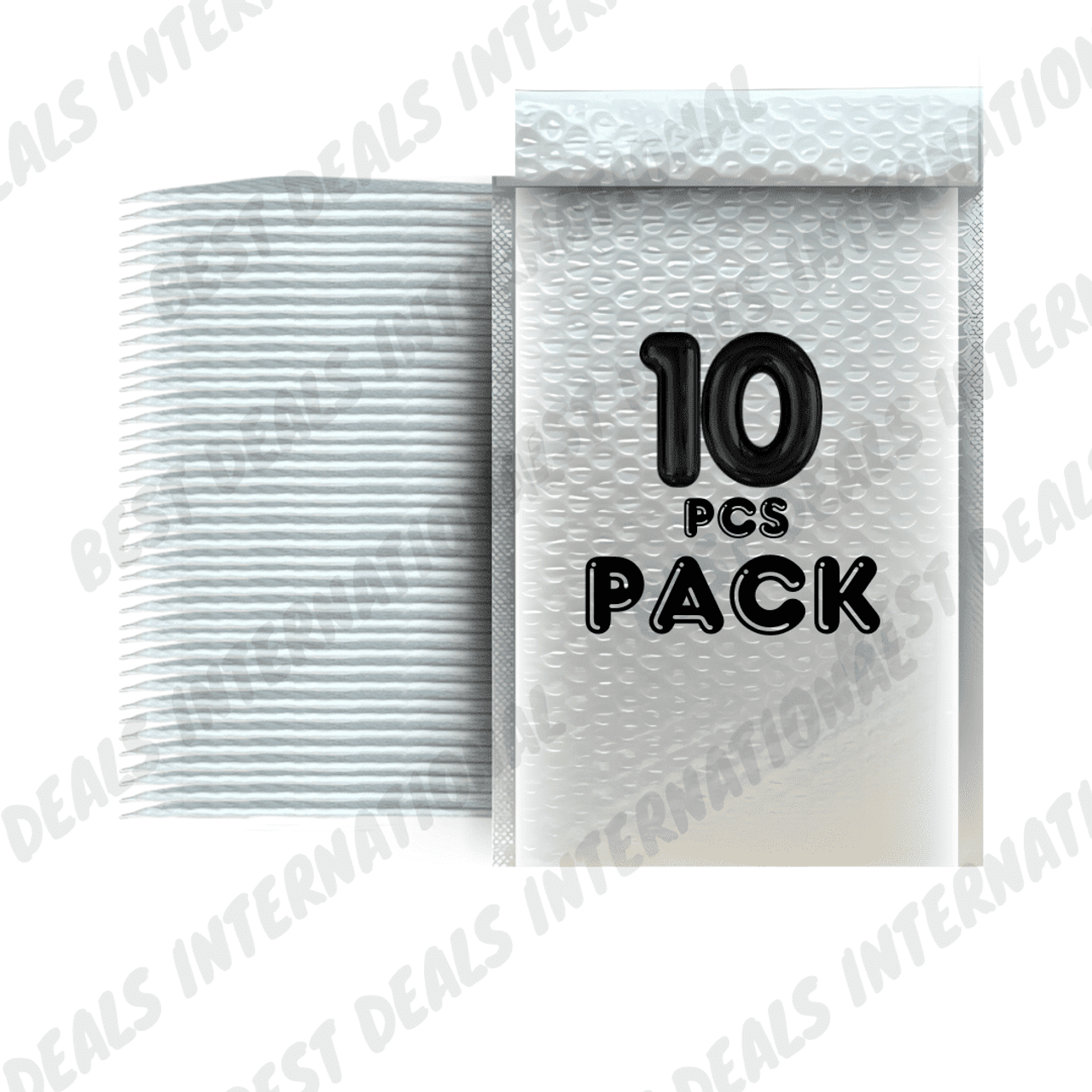 Large Bubble Mailers, 7-11" (Usable Size 6.5x10) 10 Pack, Poly Mailers, Padded Envelopes, Waterproof Self-Sealing Shipping Envelopes, Mailing Bubble Wrap Envelope - GOODSZON Discount Store