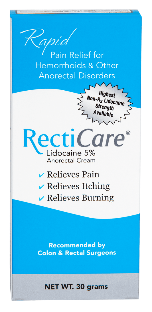 Recticare Anorectal Rapid Pain Relief Cream, 30 g - GOODSZON Discount Store