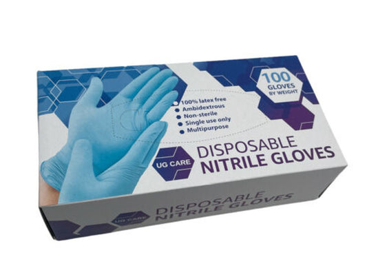 UG Care Disposable Nitrile Gloves Small BOX 2400 pc - GOODSZON Discount Store