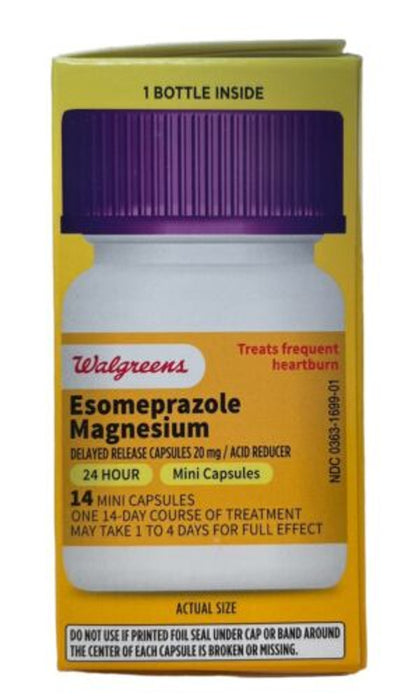 Walgre ens Esomeprazole Magnesium 14 mini caps Pack 2 - GOODSZON Discount Store