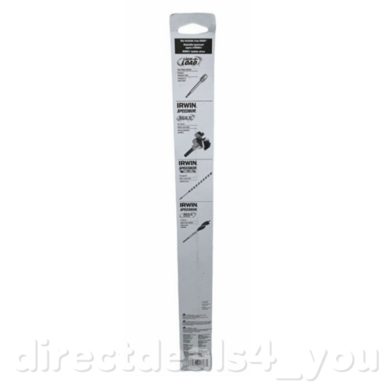 Irwin Wood Spade Bit 1/2 " X 16 " (Pack of 2) - GOODSZON Discount Store