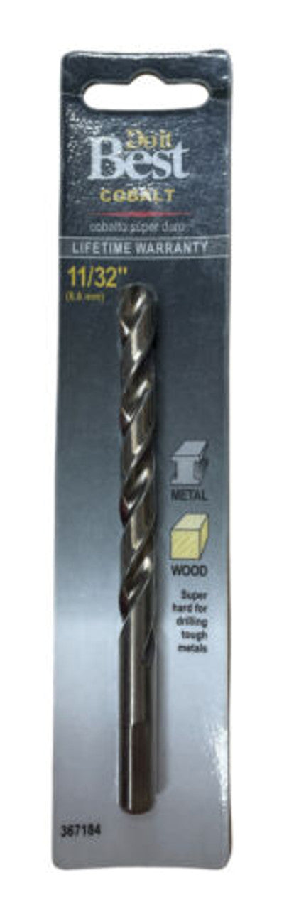Do it Best 11/32 In. Cobalt Drill Bit 367184 Pack of 5 - GOODSZON Discount Store