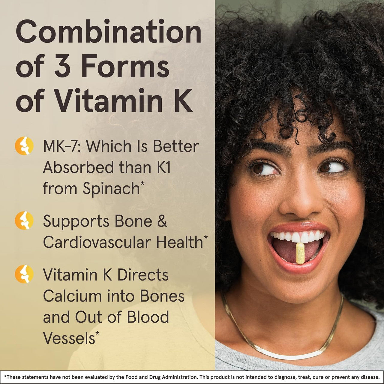 Jarrow Formulas K-Right - Vitamin K-Complex (K1, MK-4, MK-7, D3) - 60 Servings (Softgels) - Dietary Supplement for Bone & Cardiovascular Health Support - Vitamin K2 MK-7 - Gluten Free - GOODSZON Discount Store