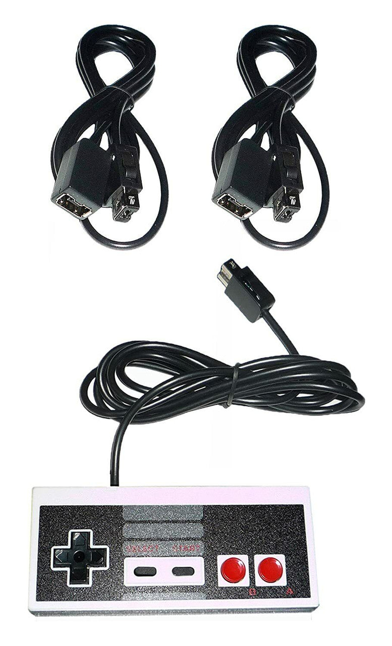 Zebest for Nes Classic 2016 Game conttroler 2 x 6' FT EXTENSION CABLE Pack of 2 - GOODSZON Discount Store