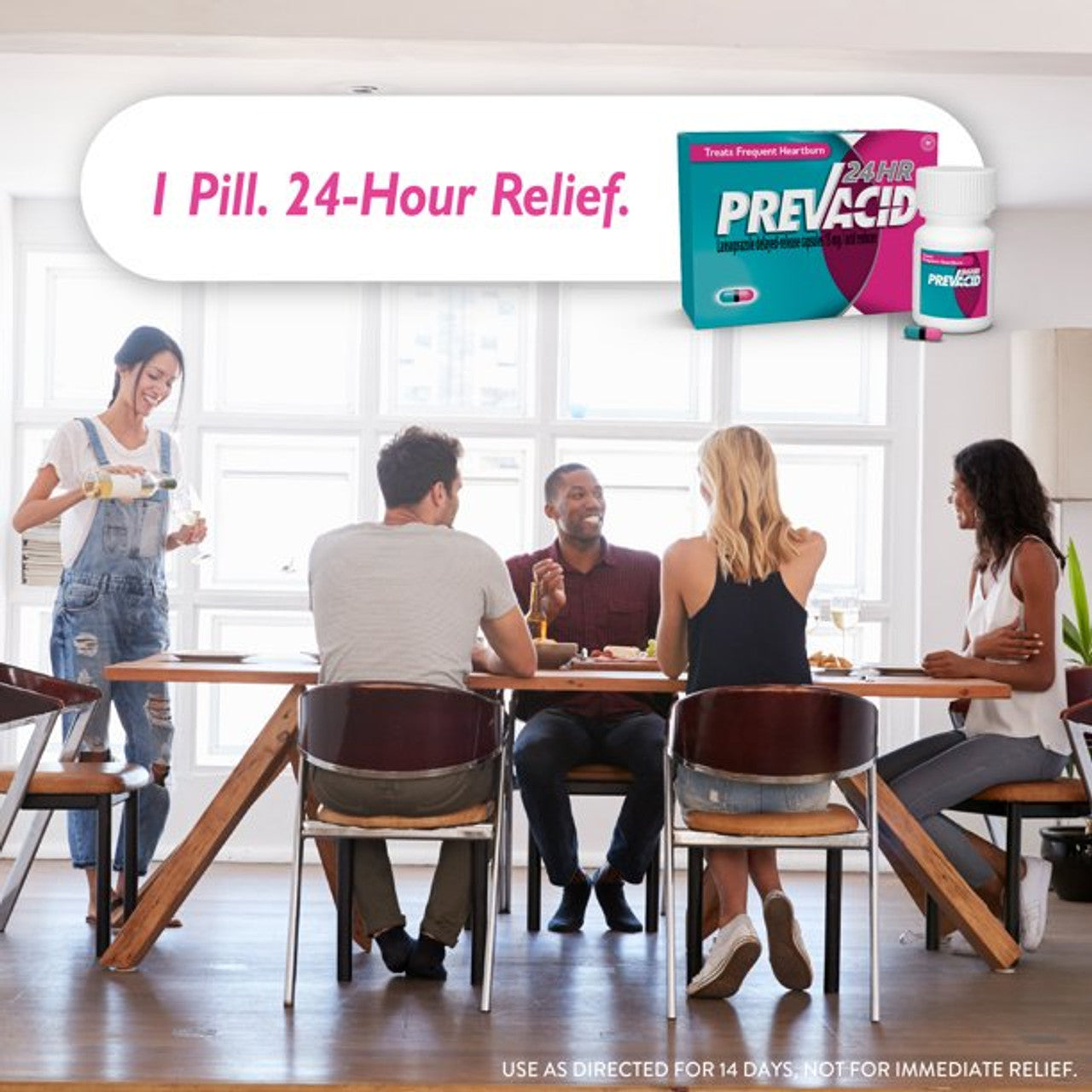 PREVACID 24HR Lansoprazole Delayed-Release Capsules, 15 mg, 42 count - GOODSZON Discount Store