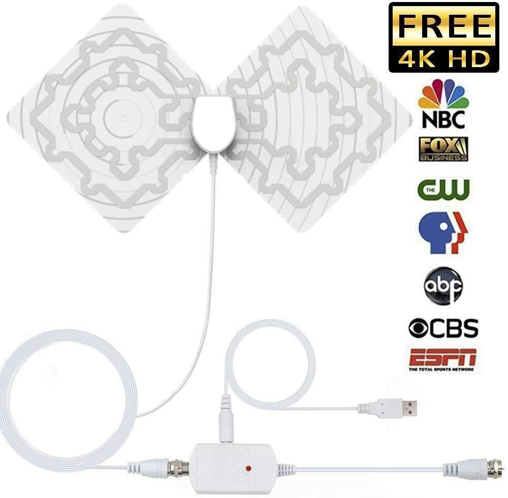 2019 Newest Digital TV Antenna for Indoor-HDTV Antenna with Amplifier Signal Boo - GOODSZON Discount Store